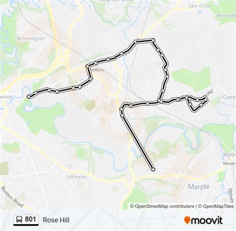 801 bus route